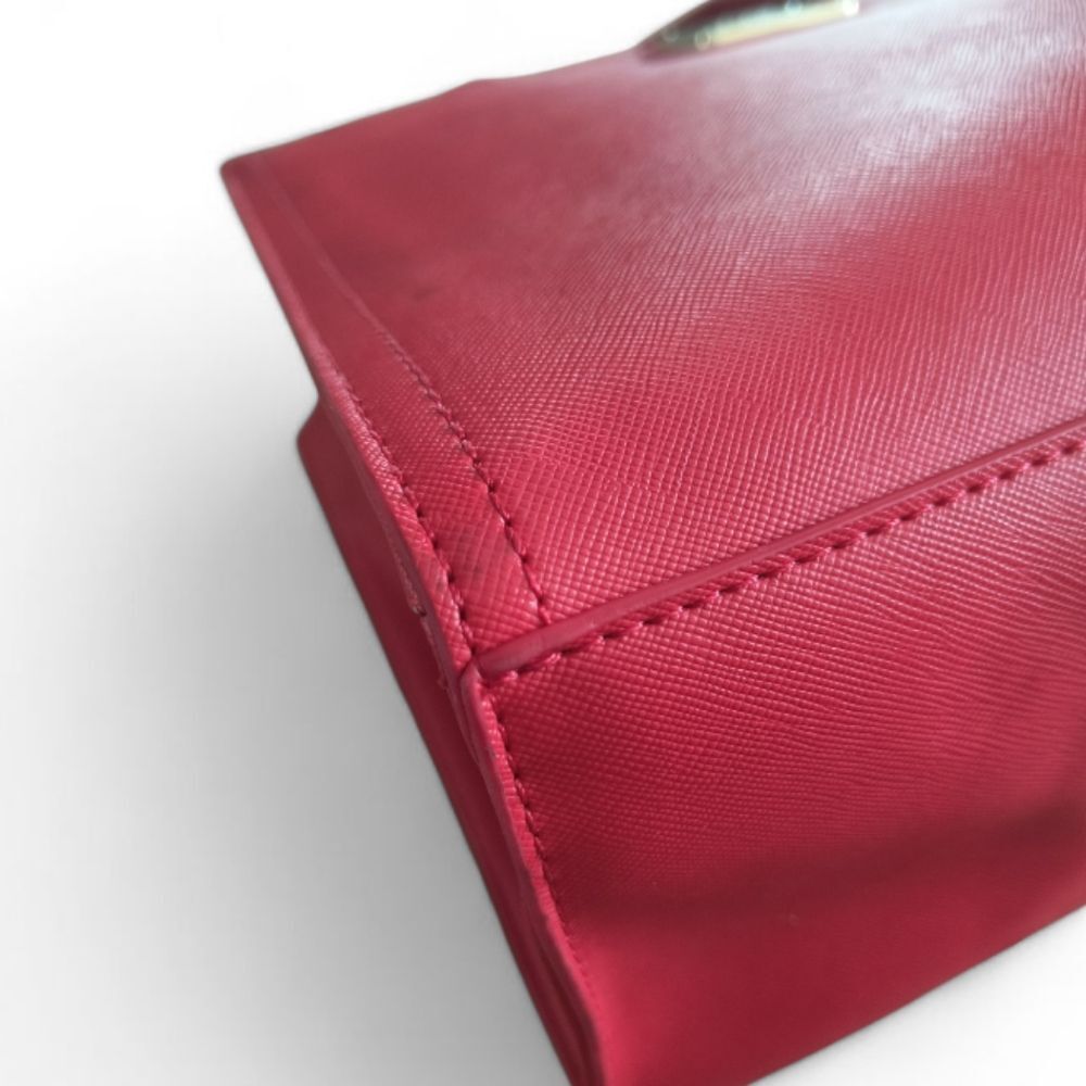 Loungefly Disney Snow White Red Debossed Satchel - Picture 14 of 16